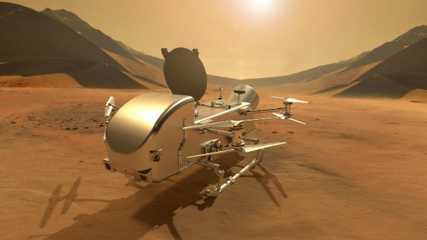 Dragonfly Drone Mission to Titan’s Atmosphere: Arrival Expected in 2034